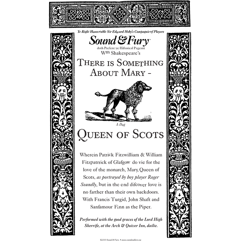 There's Something About Mary...Queen of Scots - Poster