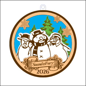 S&F 2026 Holiday Ornament
